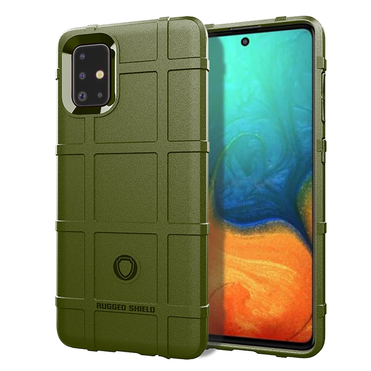 For Galaxy A71  Full Coverage Shockproof TPU Case