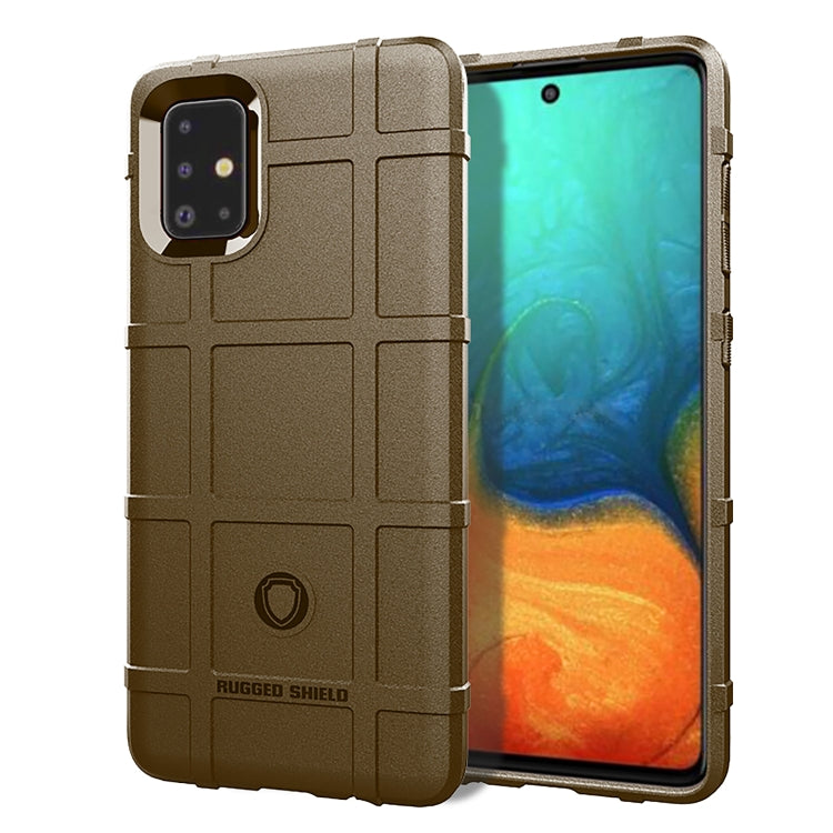 For Galaxy A71  Full Coverage Shockproof TPU Case