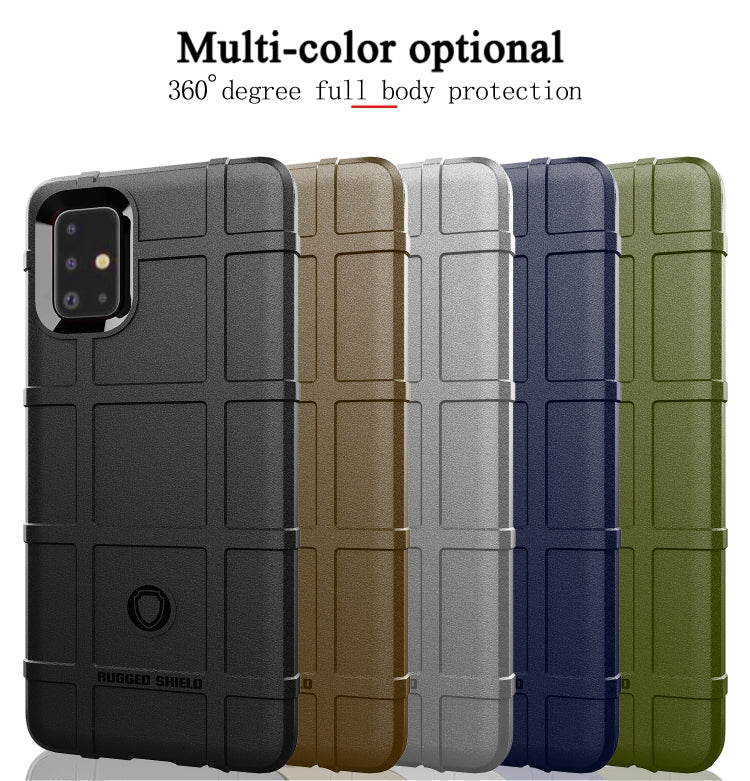 For Galaxy A71  Full Coverage Shockproof TPU Case