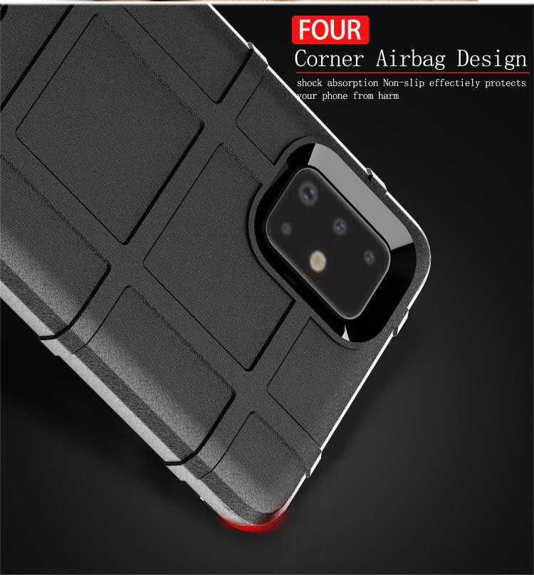 For Galaxy A71  Full Coverage Shockproof TPU Case