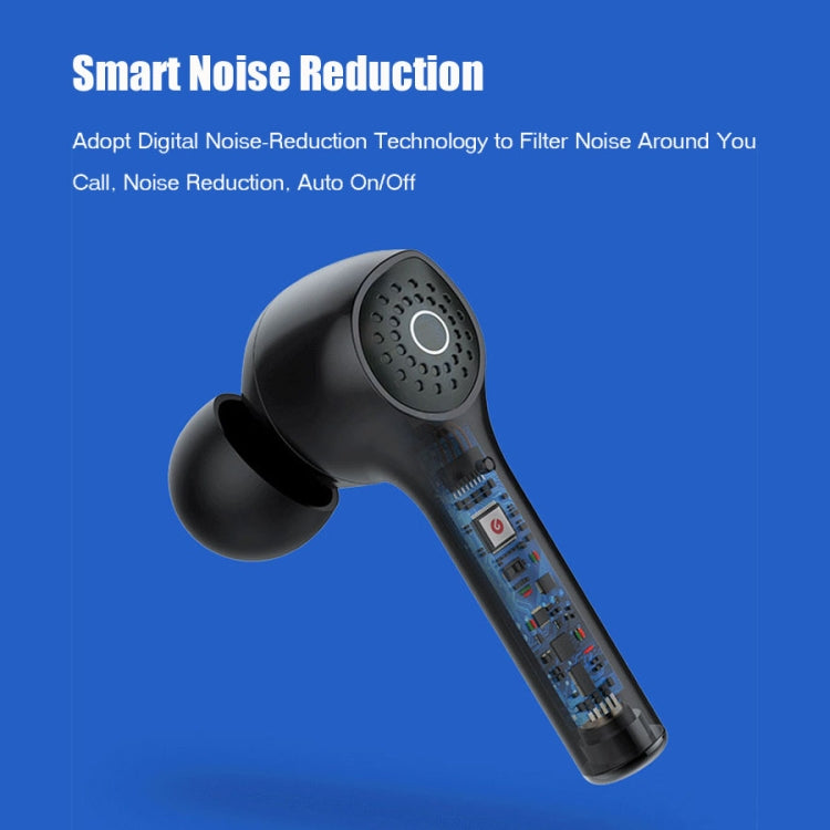 TWS-T9 Pop-up 5.0 Touch Control Earbud Hifi Sound Quality Clear Durable Wireless Bluetooth Earphone