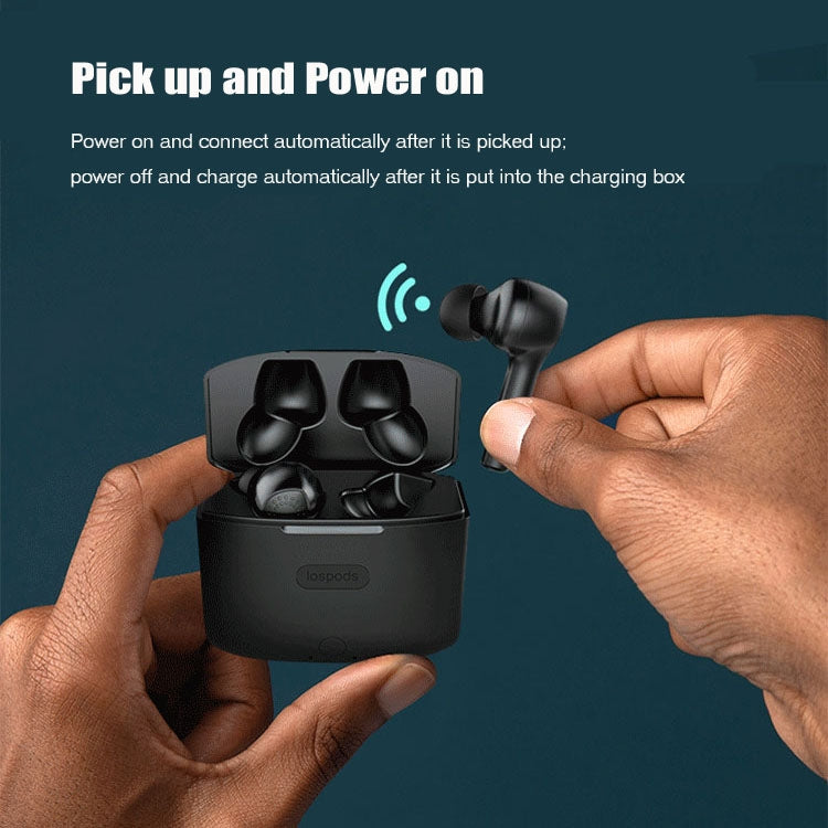 TWS-T9 Pop-up 5.0 Touch Control Earbud Hifi Sound Quality Clear Durable Wireless Bluetooth Earphone