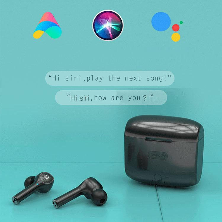 TWS-T9 Pop-up 5.0 Touch Control Earbud Hifi Sound Quality Clear Durable Wireless Bluetooth Earphone