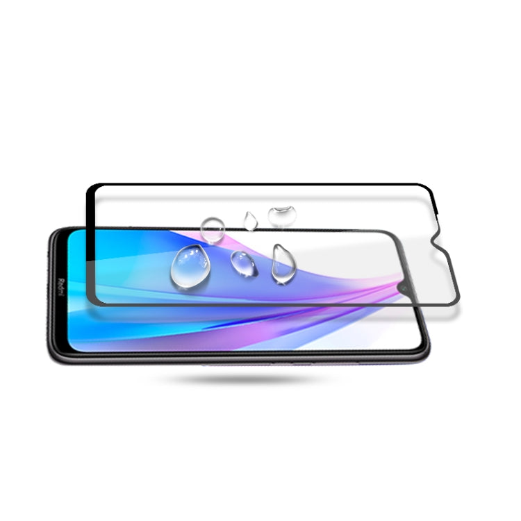 For Xiaomi Redmi Note 8T 2pcs mocolo 0.33mm 9H 2.5D Full Glue Tempered Glass Film