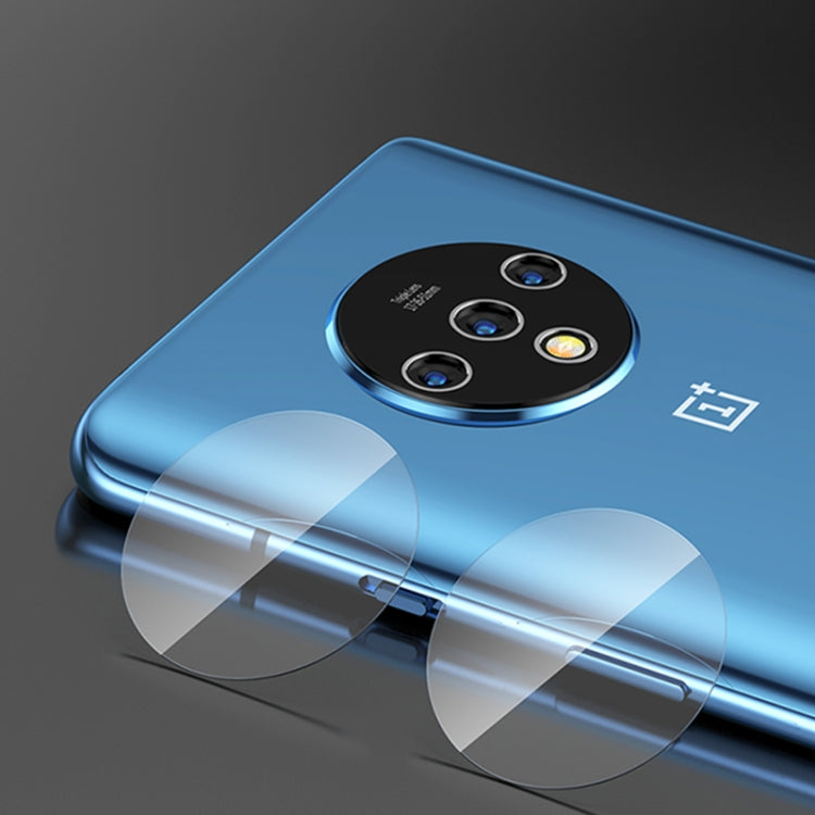 For Oneplus 7T 2pcs mocolo 0.15mm 9H 2.5D Round Edge Rear Camera Lens Tempered Glass Film