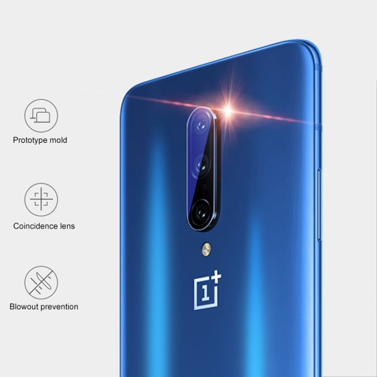 For Oneplus 7T Pro 2pcs mocolo 0.15mm 9H 2.5D Round Edge Rear Camera Lens Tempered Glass Film