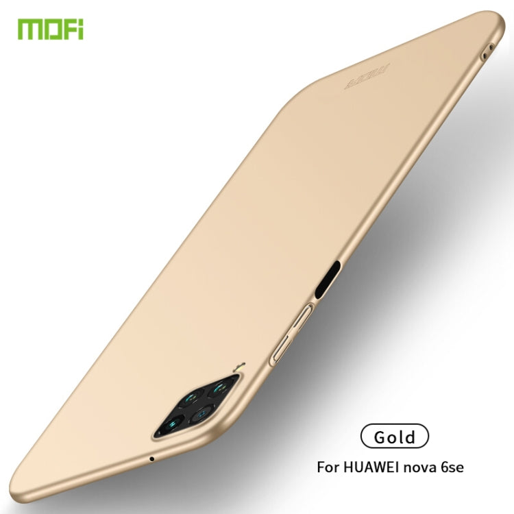 For Huawei Nova 6 SE MOFI Frosted PC Ultra-thin Hard Case