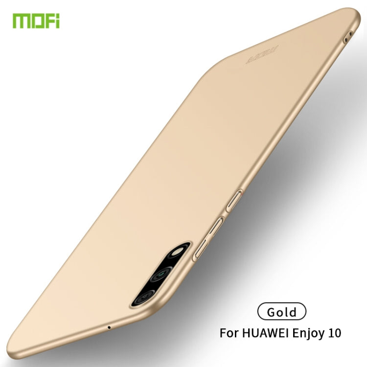 For Huawei Enjoy 10 MOFI Frosted PC Ultra-thin Hard Case
