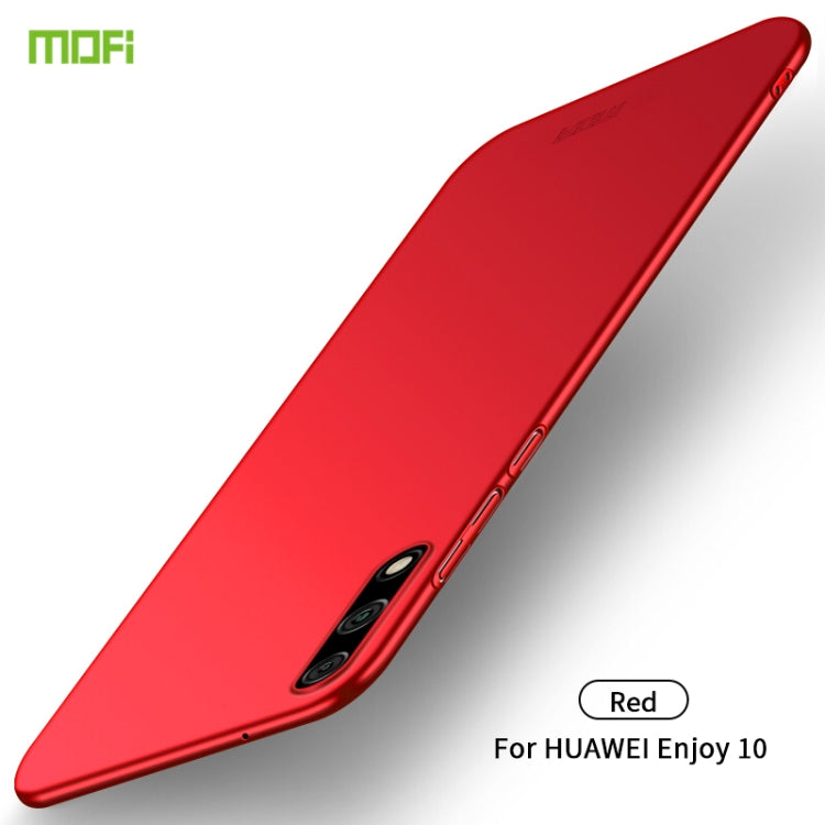 For Huawei Enjoy 10 MOFI Frosted PC Ultra-thin Hard Case