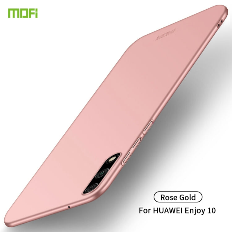 For Huawei Enjoy 10 MOFI Frosted PC Ultra-thin Hard Case