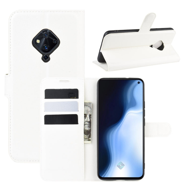For Vivo S5 Litchi Texture Horizontal Flip Protective Case with Holder & Card Slots & Wallet