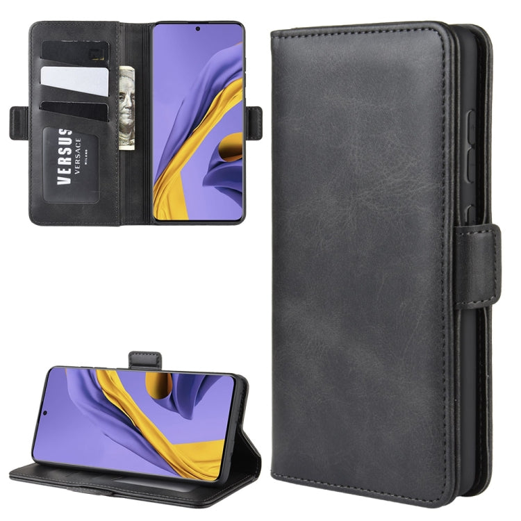 For Galaxy A51 (4G) Dual-side Magnetic Buckle Horizontal Flip Leather Case with Holder & Card Slots & Wallet