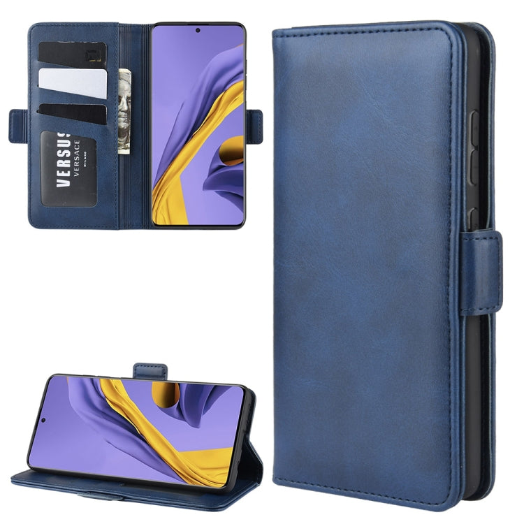 For Galaxy A51 (4G) Dual-side Magnetic Buckle Horizontal Flip Leather Case with Holder & Card Slots & Wallet