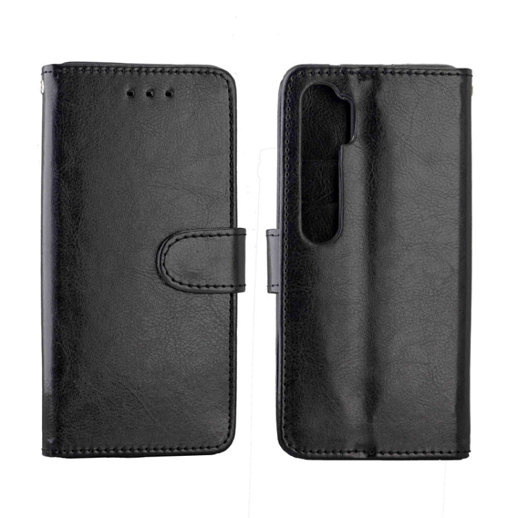 For Xiaomi Note10/CC9 Pro Crazy Horse Texture Leather Horizontal Flip Protective Case with Holder & Card Slots & Wallet & Photo Frame