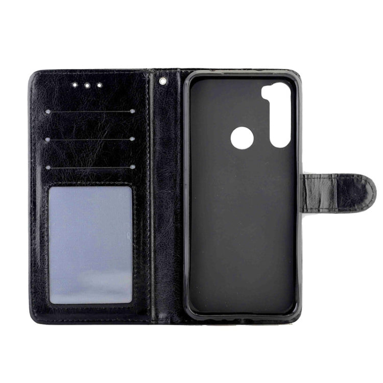 For Xiaomi Redmi Note 8T Crazy Horse Texture Leather Horizontal Flip Protective Case with Holder & Card Slots & Wallet & Photo Frame