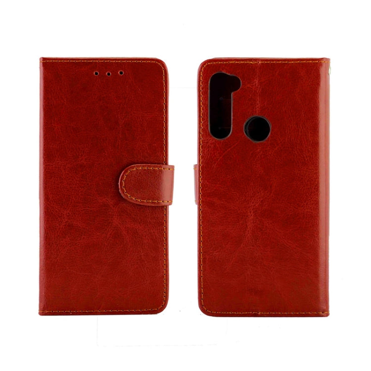 For Xiaomi Redmi Note 8T Crazy Horse Texture Leather Horizontal Flip Protective Case with Holder & Card Slots & Wallet & Photo Frame