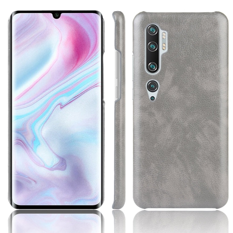 For Xiaomi Mi Note 10/ Note10 Pro/CC9 Pro Shockproof Litchi Texture PC + PU Case