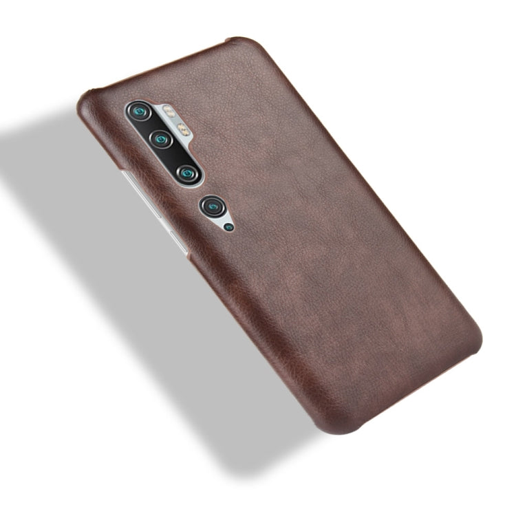 For Xiaomi Mi Note 10/ Note10 Pro/CC9 Pro Shockproof Litchi Texture PC + PU Case