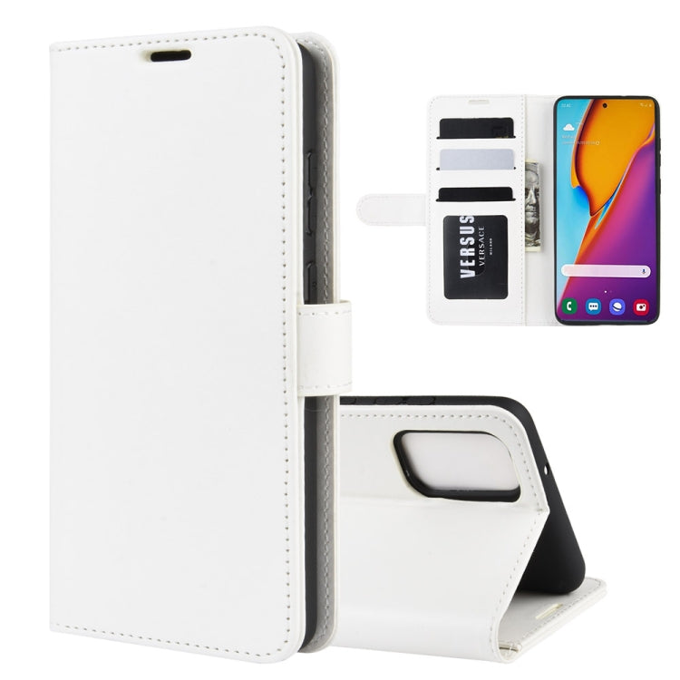 For Galaxy S20+ R64 Texture Single Horizontal Flip Protective Case with Holder & Card Slots & Wallet& Photo Frame