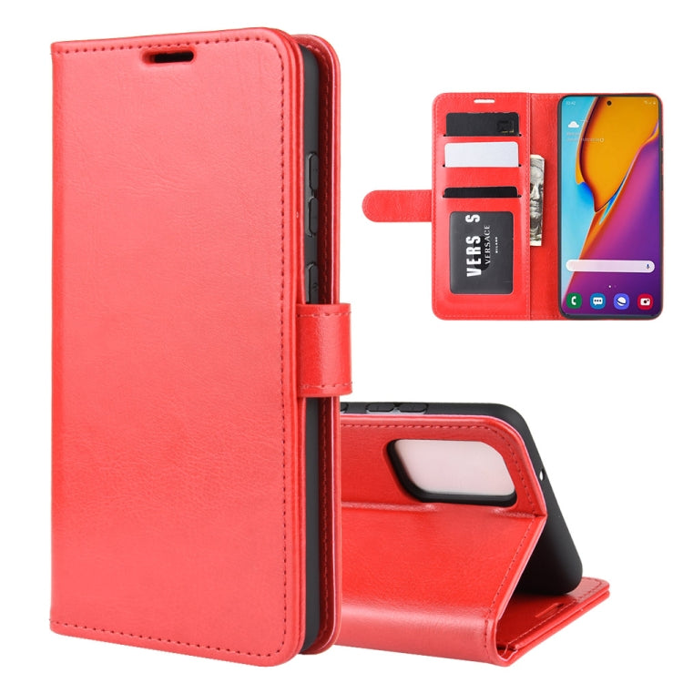 For Galaxy S20+ R64 Texture Single Horizontal Flip Protective Case with Holder & Card Slots & Wallet& Photo Frame