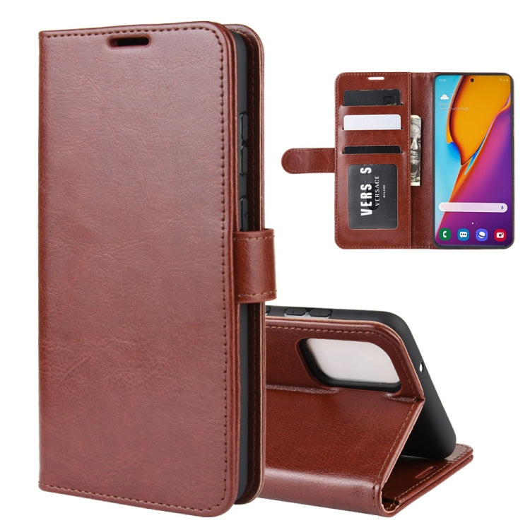 For Galaxy S20+ R64 Texture Single Horizontal Flip Protective Case with Holder & Card Slots & Wallet& Photo Frame