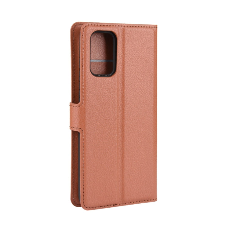 For Galaxy S20 Litchi Texture Horizontal Flip Protective Case with Holder & Card Slots & Wallet