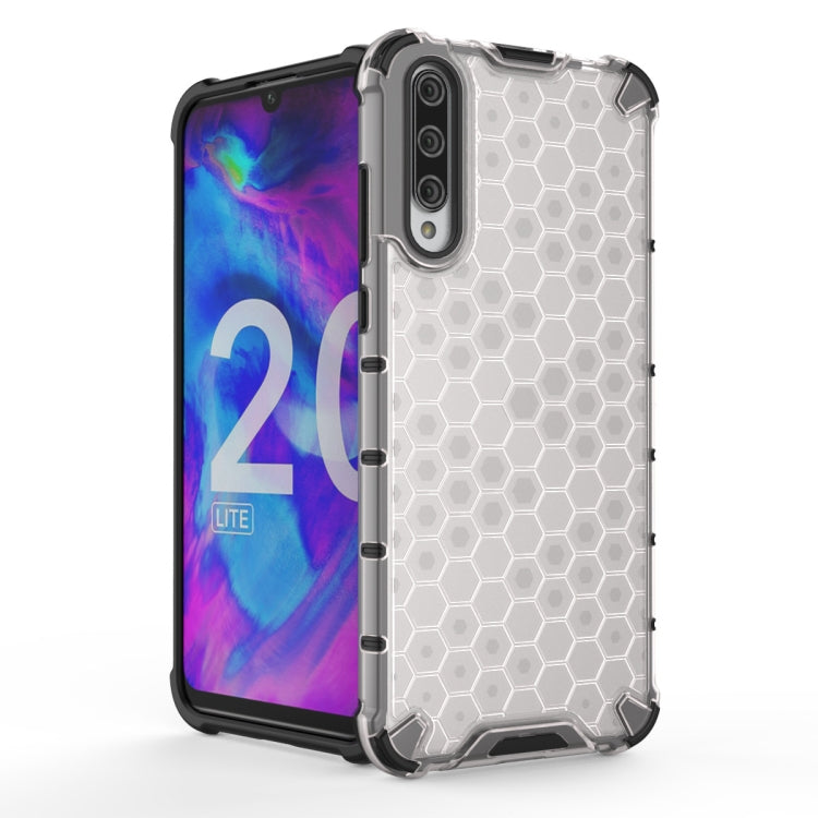 For Huawei Honor 20 Lite  Shockproof Honeycomb PC + TPU Case