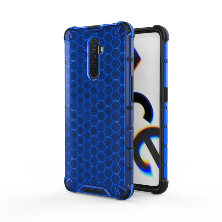For OPPO Realme X2 Pro Shockproof Honeycomb PC + TPU Case