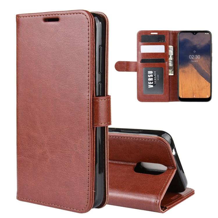 For Nokia 2.3  R64 Texture Single Horizontal Flip Protective Case with Holder & Card Slots & Wallet& Photo Frame