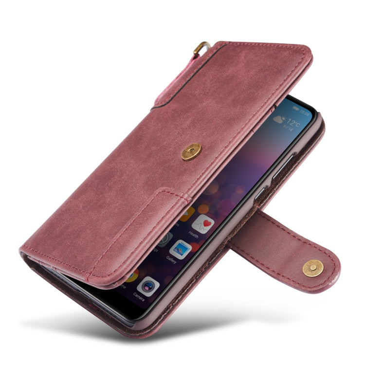 For Huawei Mate 20 Cowhide Texture Horizontal Flip Leather Case with Holder & Card Slots & Wallet & Lanyard