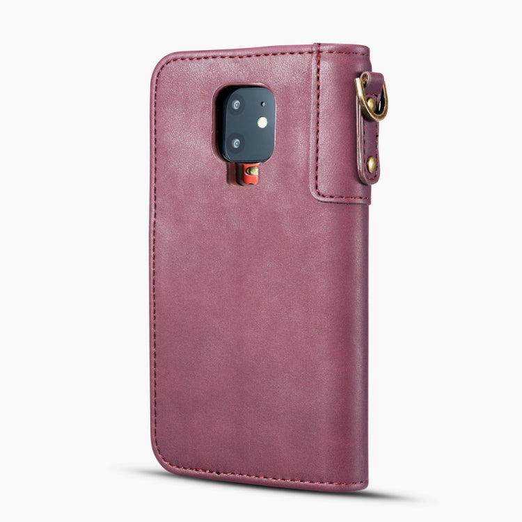 For Huawei Mate 20 Cowhide Texture Horizontal Flip Leather Case with Holder & Card Slots & Wallet & Lanyard