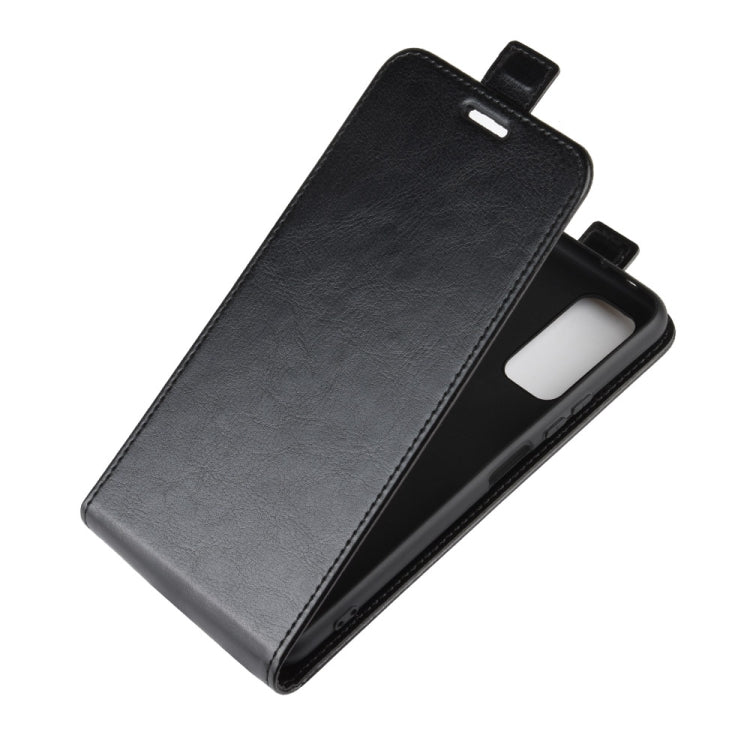 For Huawei Honor V30/V30 Pro  R64 Texture Single Vertical Flip Leather Protective Case with Card Slots & Photo Frame