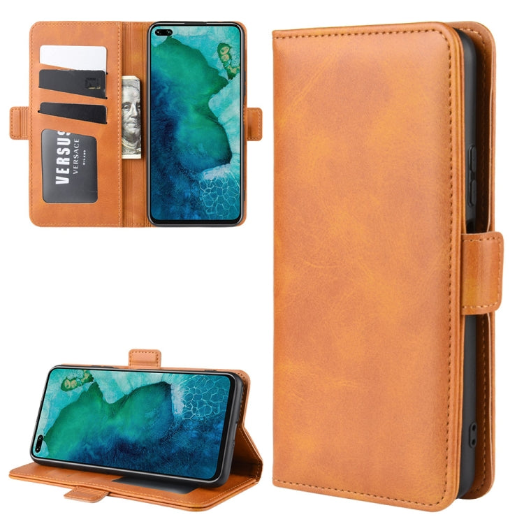 For Huawei Honor V30/V30 Pro Dual-side Magnetic Buckle Horizontal Flip Leather Case with Holder & Card Slots & Wallet