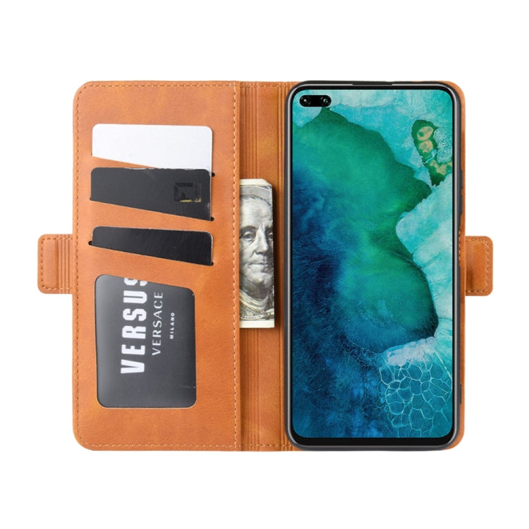 For Huawei Honor V30/V30 Pro Dual-side Magnetic Buckle Horizontal Flip Leather Case with Holder & Card Slots & Wallet