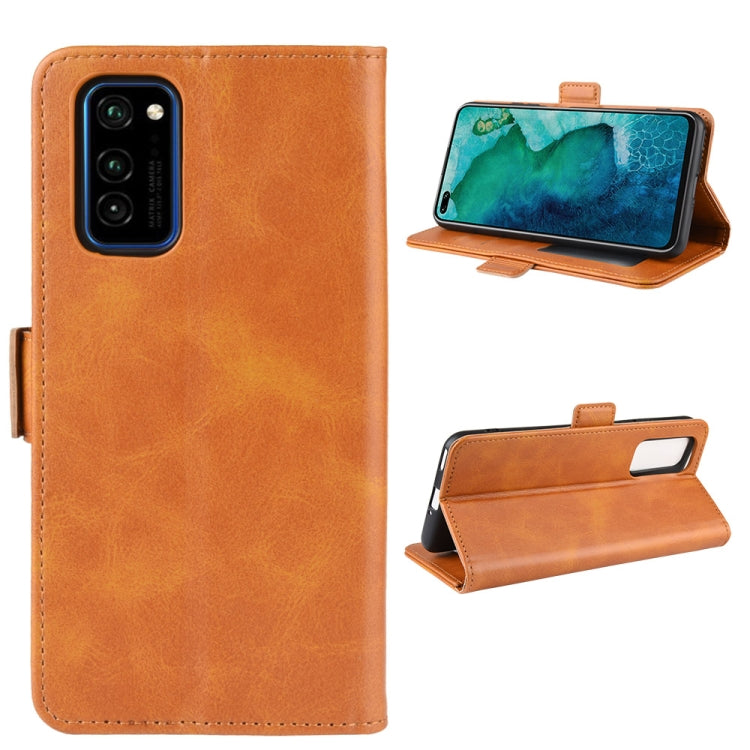 For Huawei Honor V30/V30 Pro Dual-side Magnetic Buckle Horizontal Flip Leather Case with Holder & Card Slots & Wallet