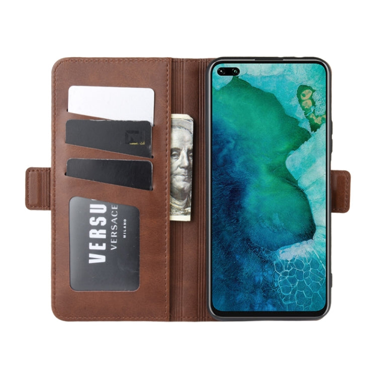 For Huawei Honor V30/V30 Pro Dual-side Magnetic Buckle Horizontal Flip Leather Case with Holder & Card Slots & Wallet