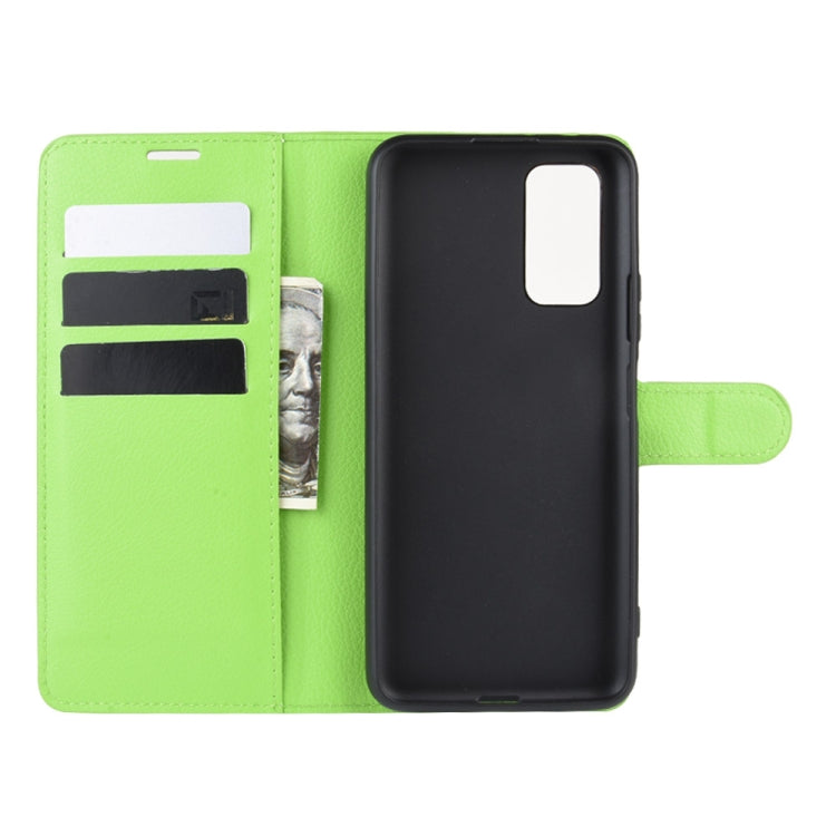 For Huawei Honor V30/V30 Pro Litchi Texture Horizontal Flip Protective Case with Holder & Card Slots & Wallet