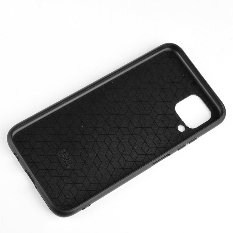 For Huawei Nova 6 SE Shockproof Sewing Cow Pattern Skin PC + PU + TPU Case