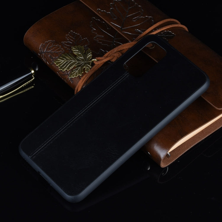 For  Huawei Honor V30 / V30 Pro Shockproof Sewing Cow Pattern Skin PC + PU + TPU Case