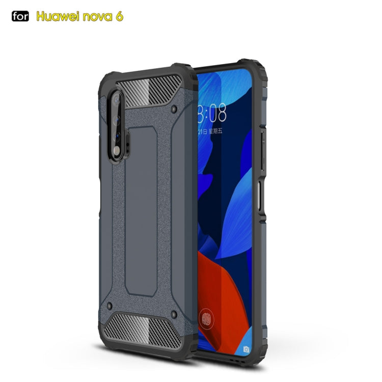 For Huawei Nova 6 Magic Armor TPU + PC Combination Case