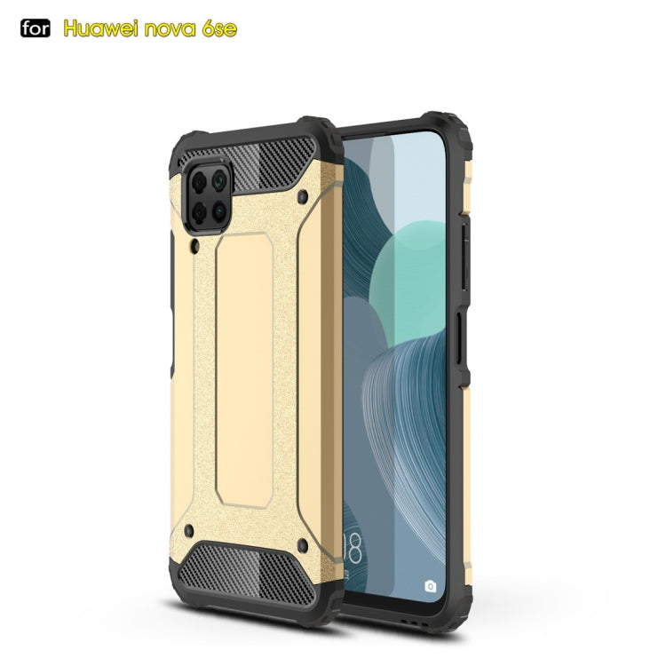 For Huawei Nova 6 SE Magic Armor TPU + PC Combination Case