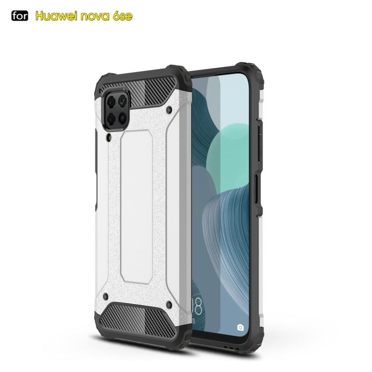 For Huawei Nova 6 SE Magic Armor TPU + PC Combination Case