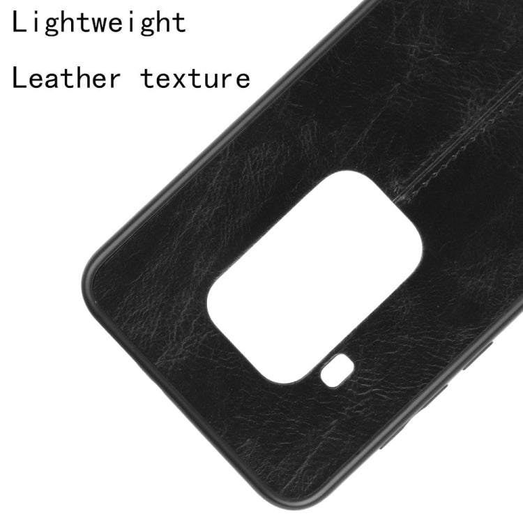 For Motorola One Zoom/One Pro  Shockproof Sewing Cow Pattern Skin PC + PU + TPU Case