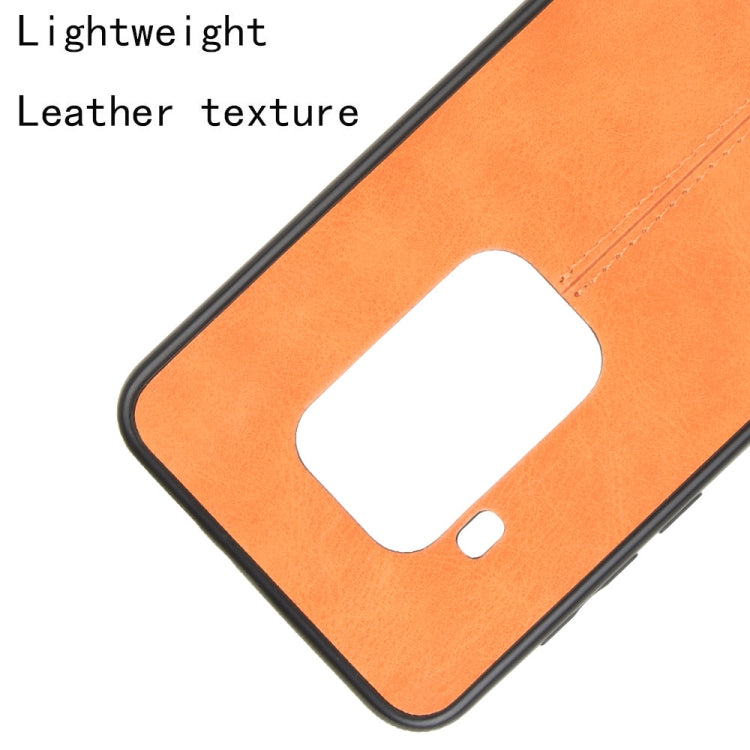 For Motorola One Zoom/One Pro  Shockproof Sewing Cow Pattern Skin PC + PU + TPU Case