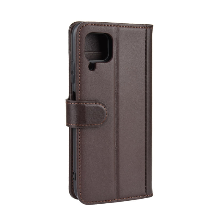 For Huawei Nova 6 SE Horizontal Flip Genuine Leather Case with Holder & Card Slots & Wallet