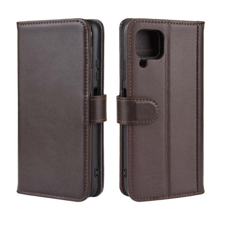 For Huawei Nova 6 SE Horizontal Flip Genuine Leather Case with Holder & Card Slots & Wallet