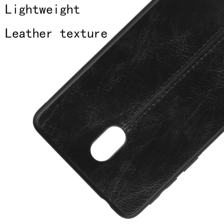 For Nokia 1 Plus Shockproof Sewing Cow Pattern Skin PC + PU + TPU Case