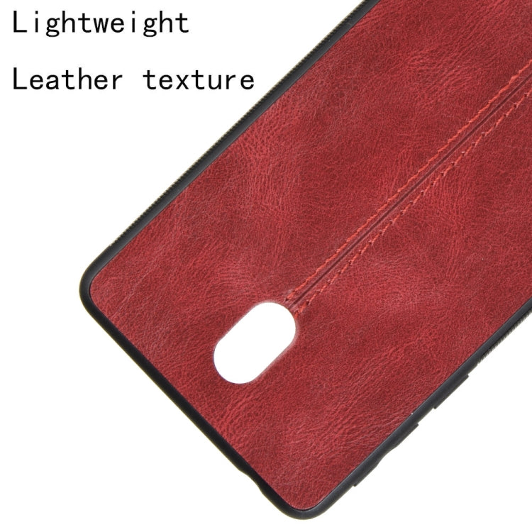 For Nokia 1 Plus Shockproof Sewing Cow Pattern Skin PC + PU + TPU Case