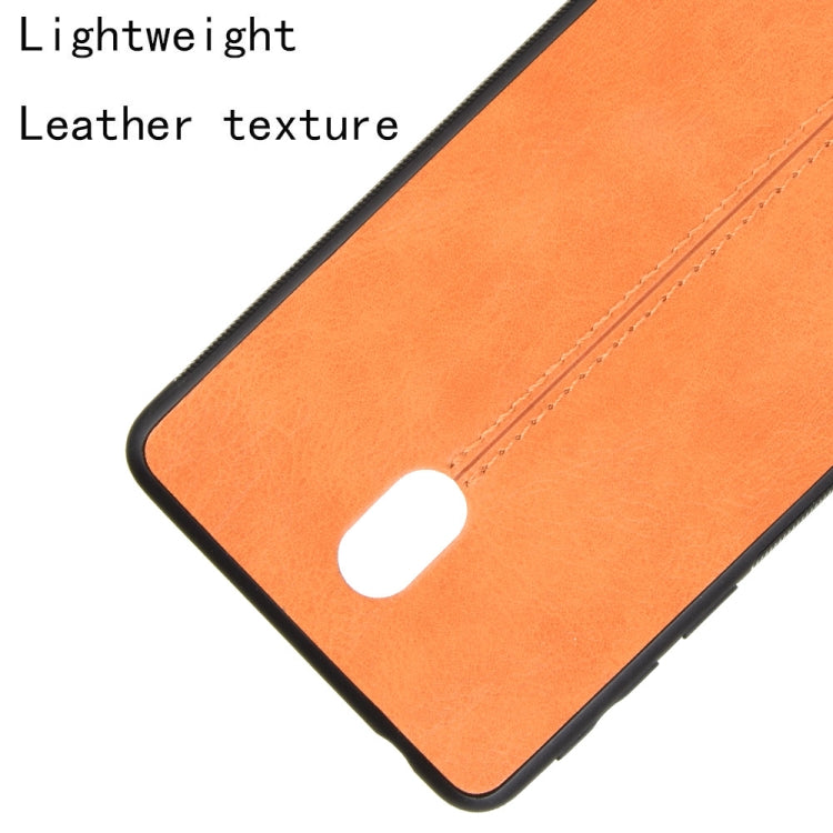 For Nokia 1 Plus Shockproof Sewing Cow Pattern Skin PC + PU + TPU Case