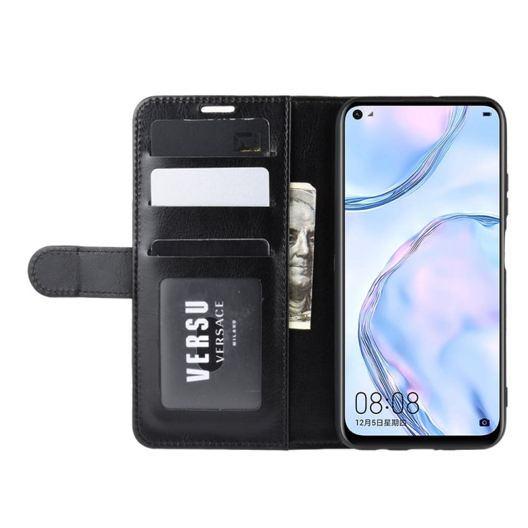 For Huawei Nova 6 SE R64 Texture Single Horizontal Flip Protective Case with Holder & Card Slots & Wallet& Photo Frame